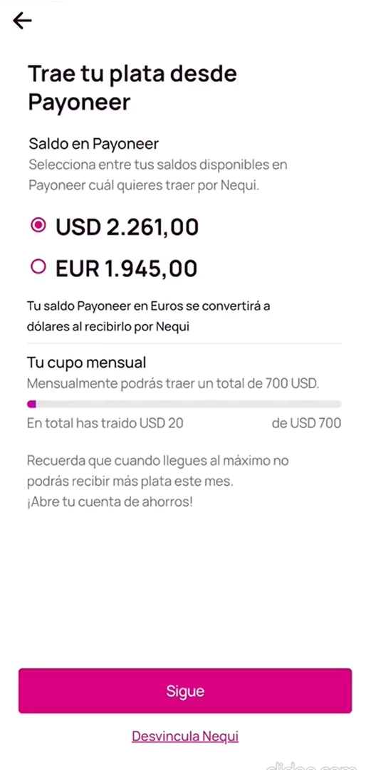 alianza nequi y payoneer img4